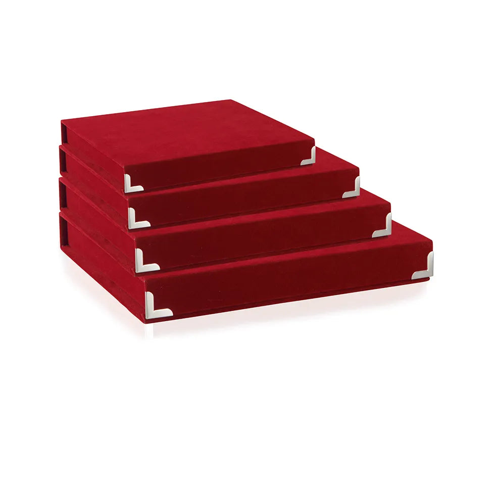 ASTUCCIO IN VELLUTO BORDEAUX