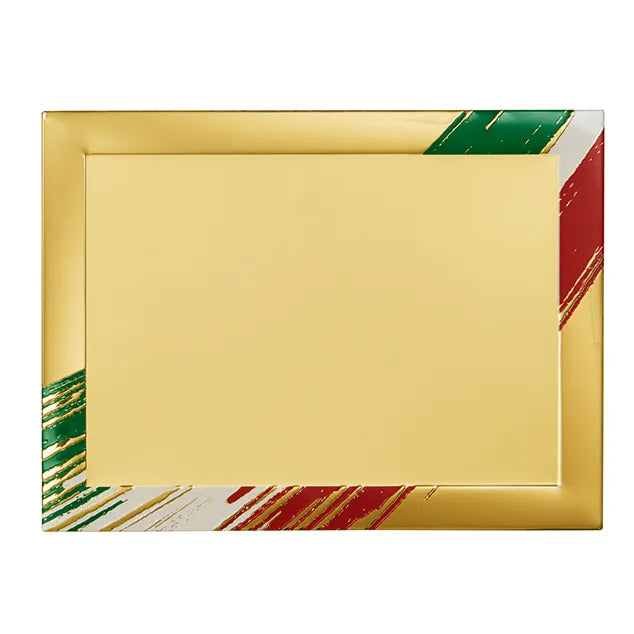 TARGA ALESSANDRIA ORO/TRICOLOR