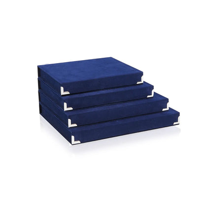 ASTUCCIO IN VELLUTO BLU