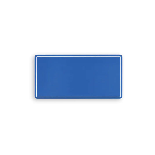 TARGHETTA PER COPPA BLU