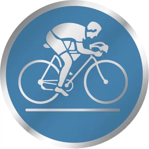 LASTRINA BLU CICLISMO