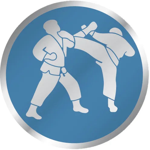 LASTRINA BLU KARATE