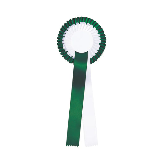 COCCARDA BIANCO/VERDE