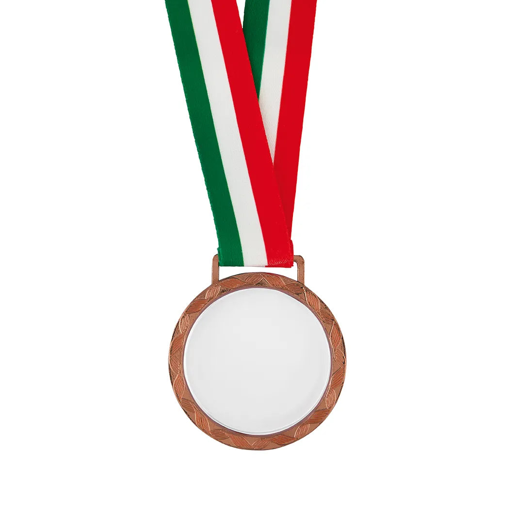 MEDAGLIA VETRO METALLO CRY 166