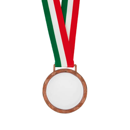 MEDAGLIA VETRO METALLO CRY 166