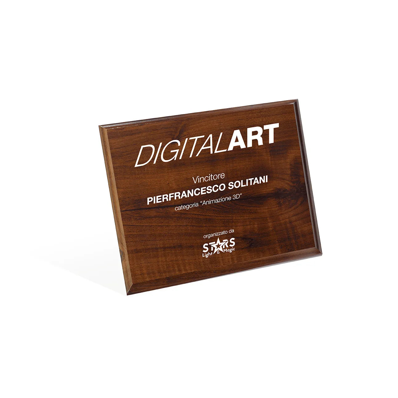 PLACCA IN LEGNO CRY 363