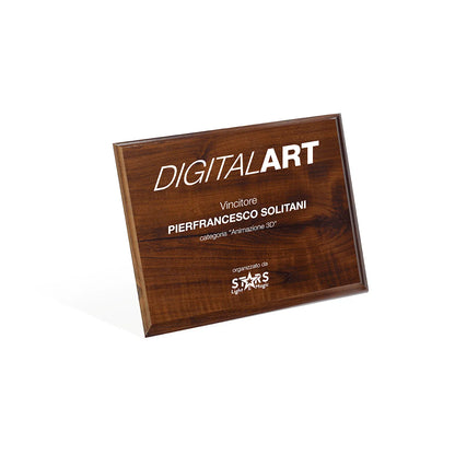 PLACCA IN LEGNO CRY 363