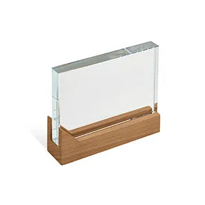 SUPPORTO IN VETRO LEGNO CRY550