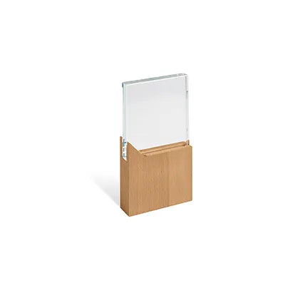 SUPPORTO IN VETRO LEGNO CRY570