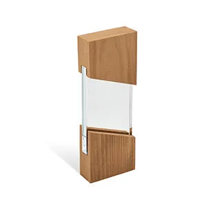 SUPPORTO IN VETRO LEGNO CRY600